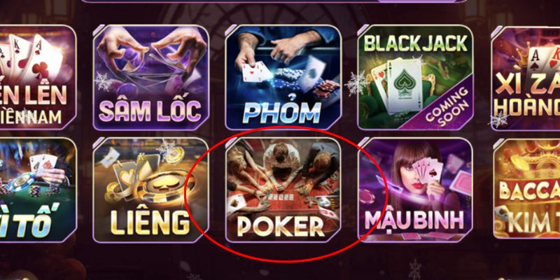 Poker - tựa game bài đổi thưởng Gemwin