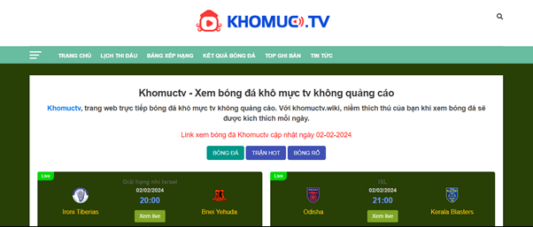 Kênh xem bóng đá đáng tin cậy dành cho người xem