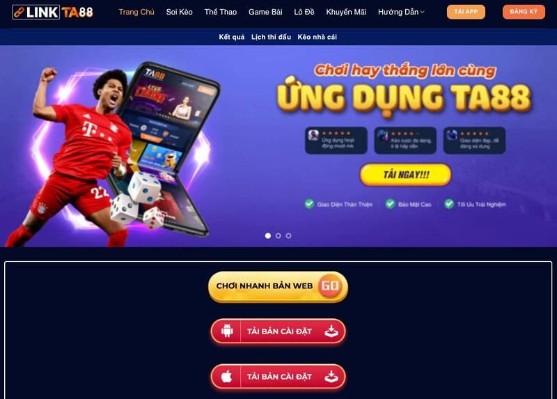 Hướng dẫn tải ứng dụng Ta88 về cho máy