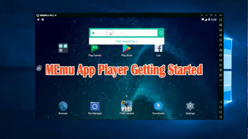 Phần mềm giả lập Memu App Player