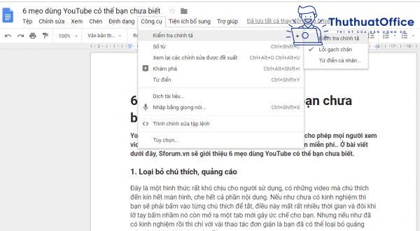 Cách kiểm tra chính tả trong Word và ngoài Word ai cũng nên biết 10 kiểm tra chính tả trong Word 01