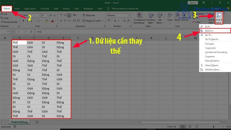 Hàm REPLACE trong Excel và cách sử dụng bạn nên biết 3 hàm REPLACE trong Excel