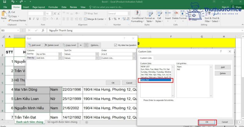 Cách SORT trong Excel từ cơ bản đến nâng cao 19 cách SORT trong Excel