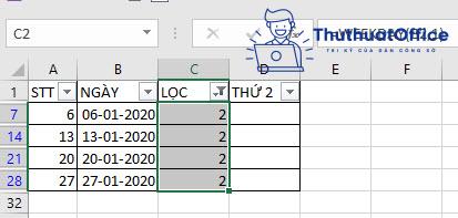 2 cách lọc dữ liệu trong Excel cực đơn giản bạn nên biết 25 2 cách lọc dữ liệu trong Excel cực đơn giản bạn nên biết 24