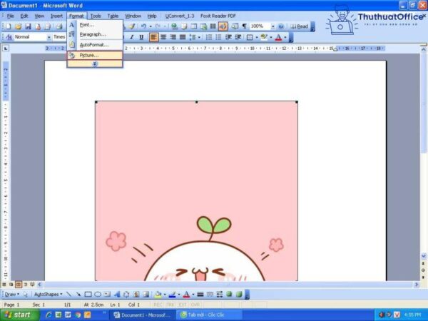 Cách làm mờ ảnh trong Word đơn giản nhất 4 làm mờ ảnh trong word