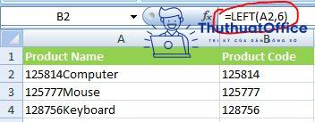 Cách tách chữ trong Excel liệu bạn đã biết? 2 tách chữ trong excel
