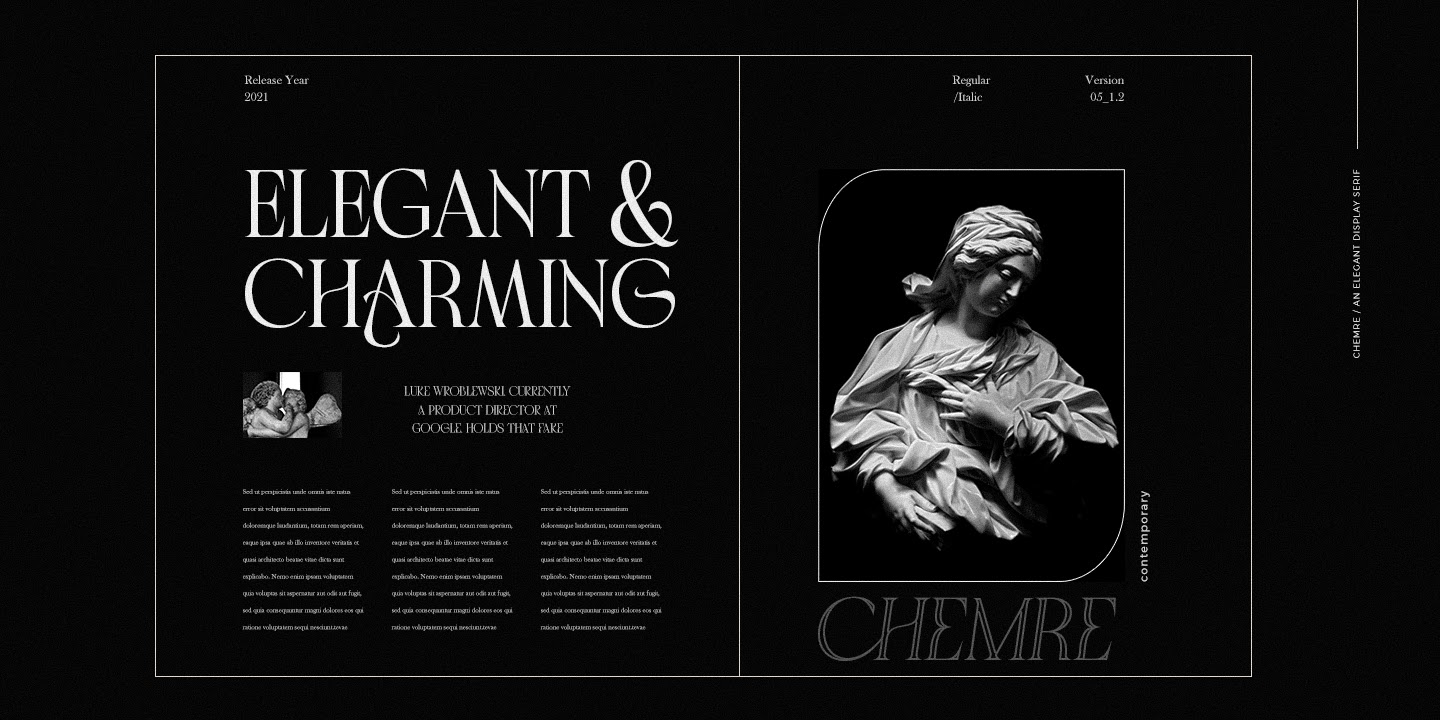 Chemre Font Free Download