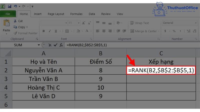 Khám phá ngay 101 cách sắp xếp trong Excel không phải ai cũng biết! 2 sắp xếp trong excel