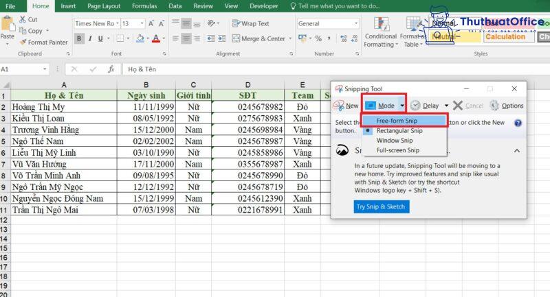 Chuyển Excel sang ảnh, tưởng không cần mà nhiều khi cần không tưởng 11 chuyển Excel sang ảnh