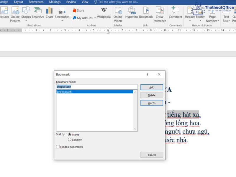 Chèn hyperlink trong Word cực đơn giản 9 hyperlink trong Word