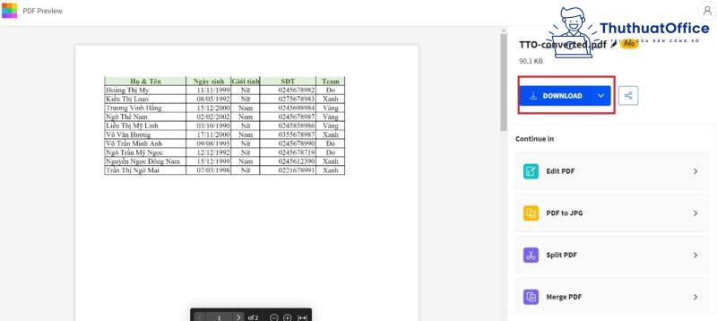 Chuyển Excel sang ảnh, tưởng không cần mà nhiều khi cần không tưởng 8 chuyển Excel sang ảnh