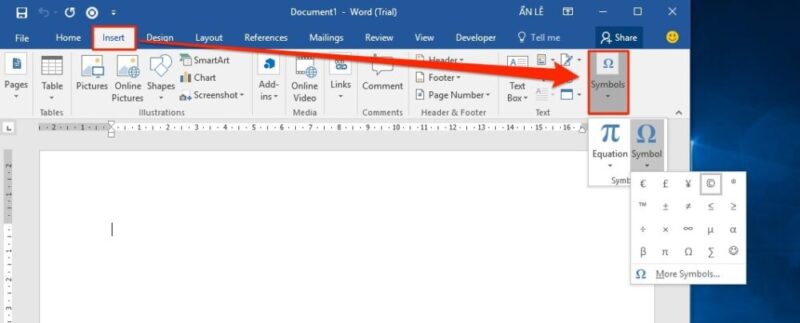 4 cách chèn biểu tượng địa chỉ trong Word nhanh chóng và dễ dàng 14 Biểu tượng địa chỉ trong Word 16