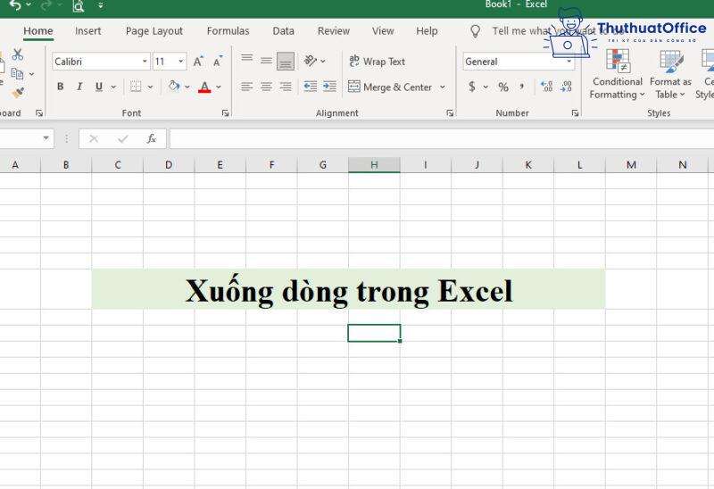 3 cách xuống dòng trong Excel tưởng đơn giản mà không hề đơn giản 1 3 cách xuống dòng trong Excel tưởng đơn giản mà không hề đơn giản 1