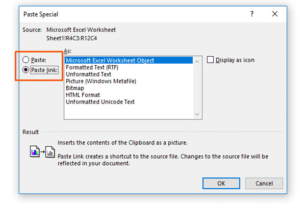 Cách chèn file Excel vào Word trong tích tắc 9 Cách chèn file Excel vào Word trong tích tắc 8