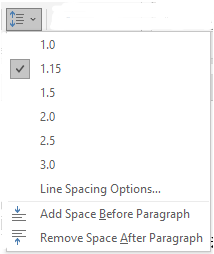 Cách chỉnh khoảng cách dòng trong Word 2016, 2010 hoặc 2003. Yếu tố thể hiện bạn là người giỏi việc văn thư hay không? 3 cach chinh khoang cach dong trong Word 03