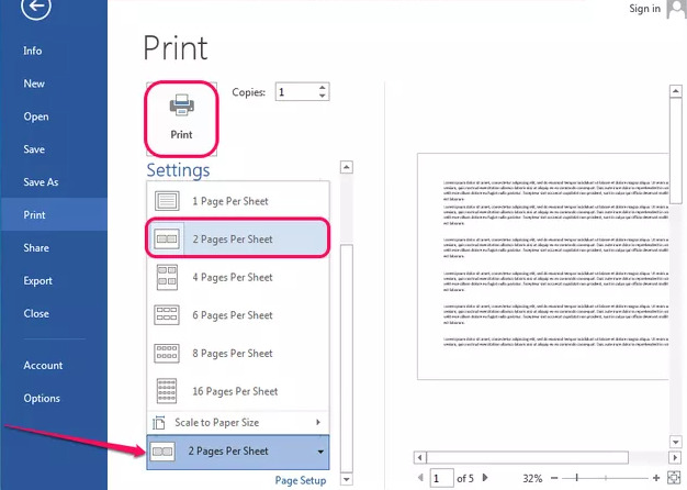 Cách in 2 mặt trong Word 2010 hoặc các phiên bản khác theo cách thủ công hoặc tự động cực đơn giản 11 cach in 2 mat trong word 02