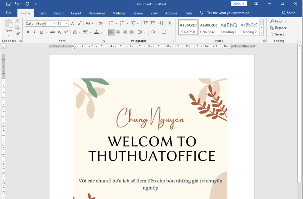 Phủ kín mực in lên mặt giấy với cách in hết khổ giấy A4 trong Word 2010 2 cach-in-het-kho-giay-A4-trong-Word-2010-01