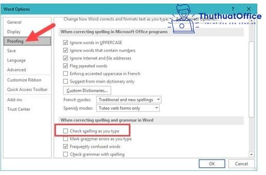 Cách kiểm tra chính tả trong Word và ngoài Word ai cũng nên biết 3 kiểm tra chính tả trong Word 12