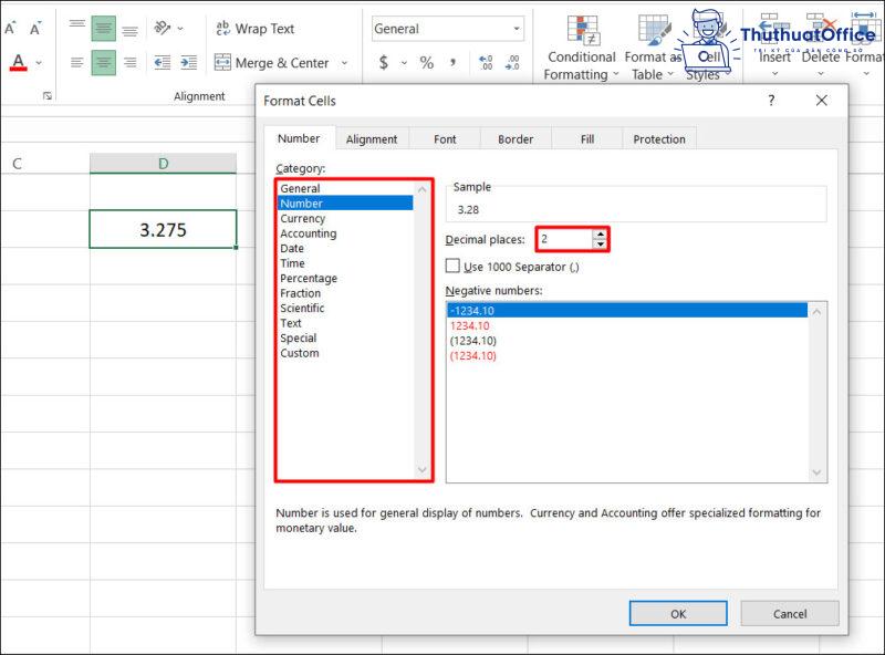 Những cách định dạng số trong Excel 15 Những cách định dạng số trong Excel 12
