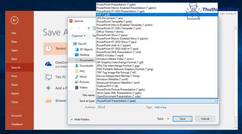 Top 5 cách lưu PowerPoint cực hay cho dân văn phòng 11 cách lưu PowerPoint