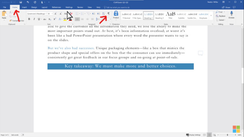 Cách ngắt trang trong Word 2016, 2010 hoặc 2007 cực nhanh và đơn giản 6 cach ngat trang trong Word 03