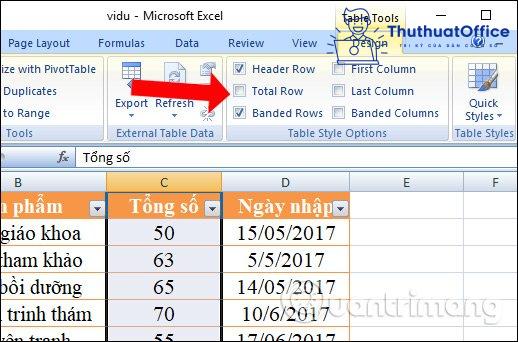 Cách tạo bảng trong Excel tưởng không cần nhưng lại cần không tưởng 10 Cách tạo bảng trong Excel tưởng không cần nhưng lại cần không tưởng 7