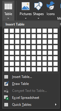 6 Cách tạo bảng trong Word đơn giản và nhanh chóng không phải ai cũng biết 3 6 Cách tạo bảng trong Word đơn giản và nhanh chóng không phải ai cũng biết 2