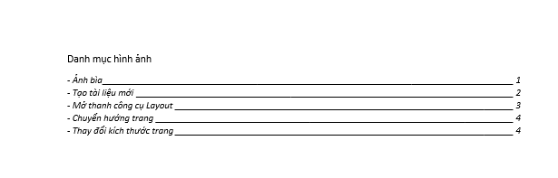 Cách tạo danh mục hình ảnh trong Word 2010 nhanh chóng chỉ với vài bước đơn giản 7 cach tao danh muc hinh anh trong Word 2010 06