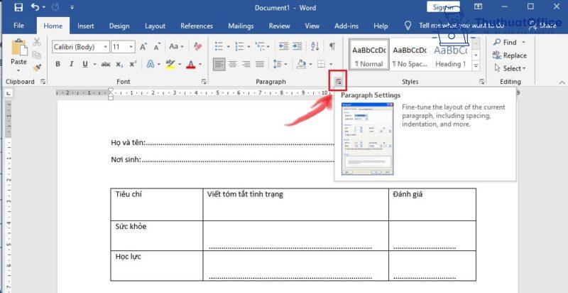 Hướng dẫn cách đặt tab trong Word chi tiết nhất 7 cách đặt tab trong Word
