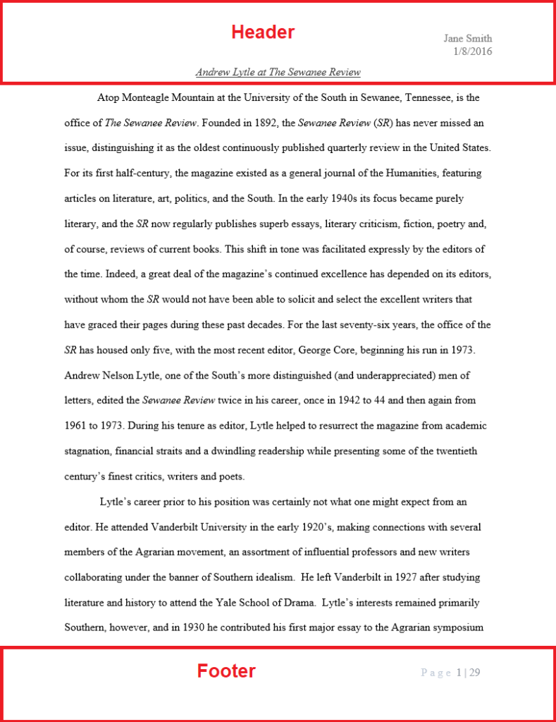 Cách tạo Header and Footer trong Word 2010 và một số mẹo giúp làm nổi bật trang Word của bạn 2 cach tao header and footer trong Word 2010 01