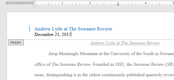 Cách tạo Header and Footer trong Word 2016 và các tùy chỉnh giúp tài liệu Word của bạn trông chuyên nghiệp hơn 14 cach tao header and footer trong Word 2016 15