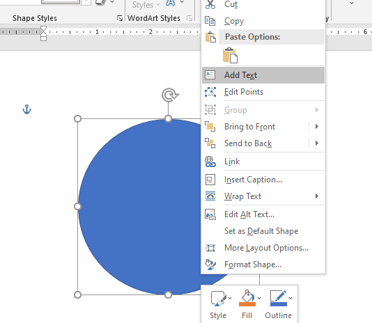 Cách viết chữ trong hình tròn trong Word cực kỳ độc đáo mà bạn nên biết 4 cach-viet-chu-trong-hinh-tron-trong-Word-03