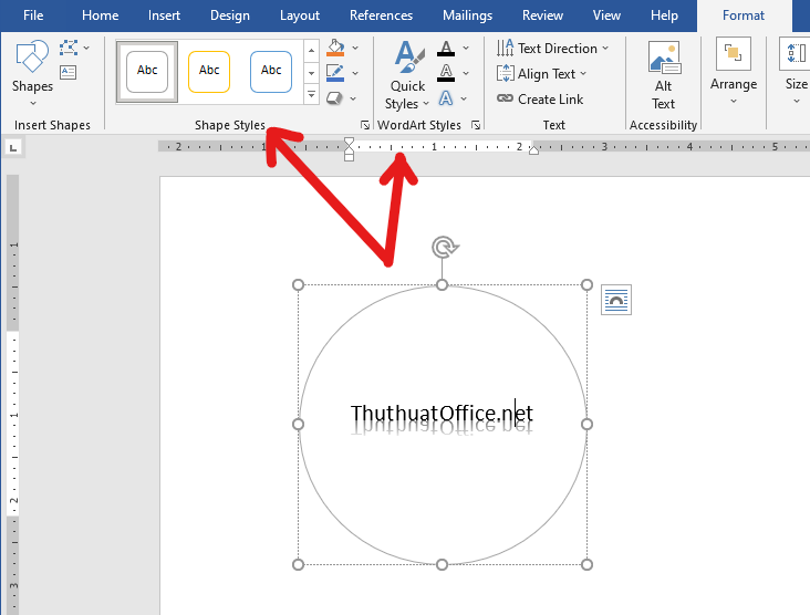 Cách viết chữ trong hình tròn trong Word cực kỳ độc đáo mà bạn nên biết 5 cach-viet-chu-trong-hinh-tron-trong-Word-04