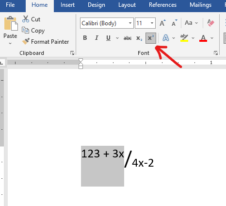5 cách viết phân số trong Word đơn giản, không mất nhiều thời gian chắc bạn chưa biết! 9 cach viet phan so trong Word 03