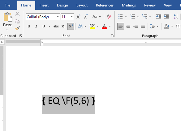 5 cách viết phân số trong Word đơn giản, không mất nhiều thời gian chắc bạn chưa biết! 5 cach viet phan so trong Word 06