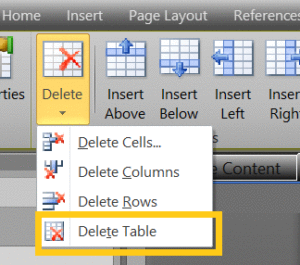 Xóa bảng trong Word bằng 3 cách nhanh không tưởng 3 Hướng dẫn 3 cách xóa bảng trong Word vừa nhanh vừa tiện