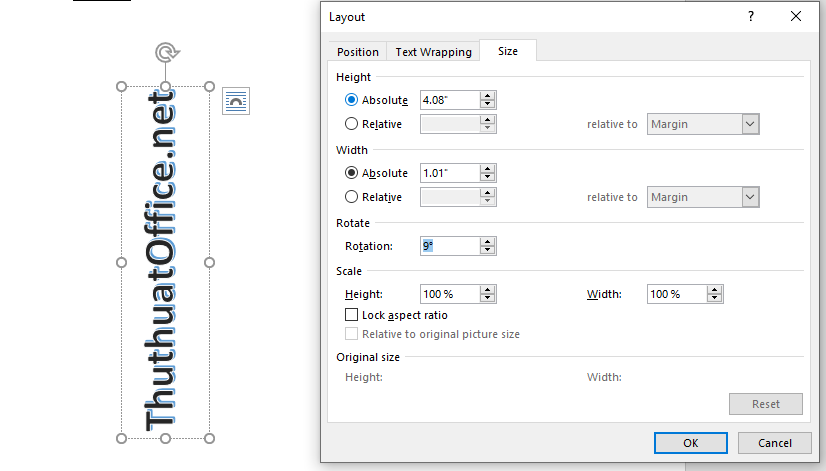 4 cách xoay chữ trong Word làm cho tài liệu của bạn trông bắt mắt hơn 8 cach xoay chu trong Word 06