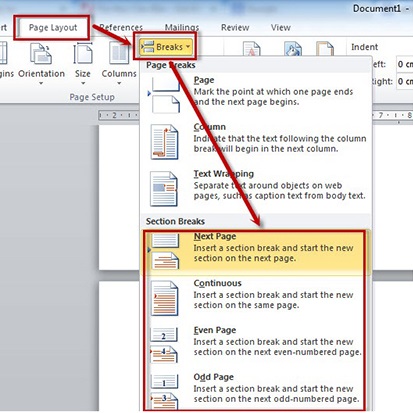 Cách xoay dọc 1 trang giấy trong Word 2010 nhanh chóng chỉ với vài thao tác đơn giản 8 cach xoay ngang 1 trang giấy trong word 2010 03