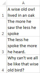 Những cách xuống dòng trong ô Excel mà bạn chưa chắc đã biết. Có cả cách làm trên các thiết bị Android và iOS 11 cach xuong dong trong o Excel 13