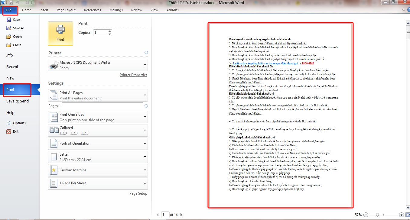 5 định dạng trang in trong Word 2010 đặc biệt lưu ý mà bạn nên biết 2 định dạng trang in trong Word 2010
