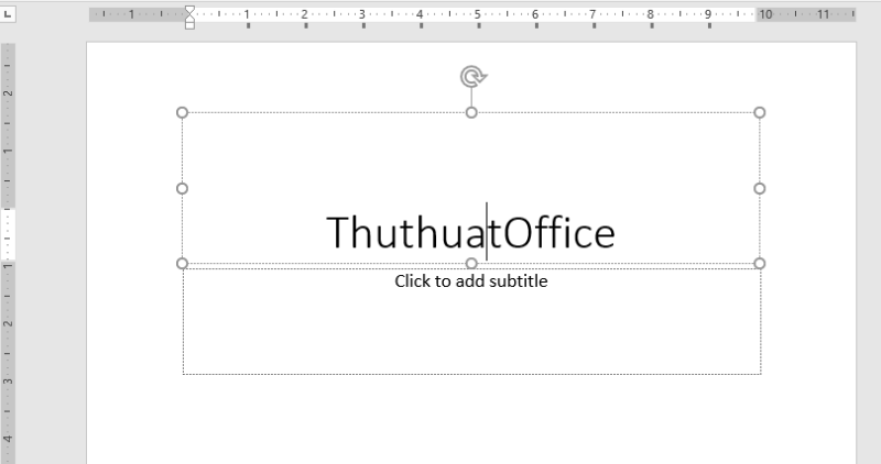 Cách làm chữ chạy liên tục trong PowerPoint 2010 gây được ấn tượng khi thuyết trình 2 Cách làm chữ chạy liên tục trong Powerpoint 2010 01