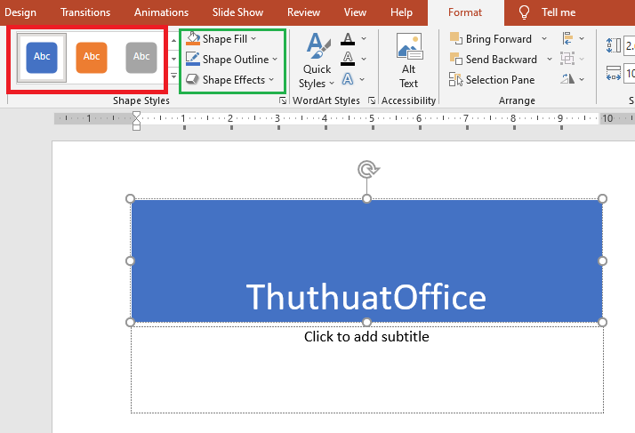 Cách làm chữ chạy liên tục trong PowerPoint 2010 gây được ấn tượng khi thuyết trình 4 Cách làm chữ chạy liên tục trong Powerpoint 2010 03