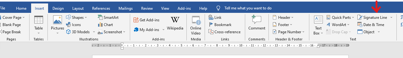 4 cách chèn chữ ký vào Word. Cách số 3 cực xịn sò mà không được nhiều người biết 2 chen-chu-ky-vao-Word-01