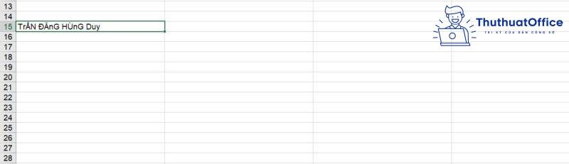 Cách chuyển chữ hoa thành chữ thường trong Excel 13 chuyển chữ hoa thành chữ thường trong Excel