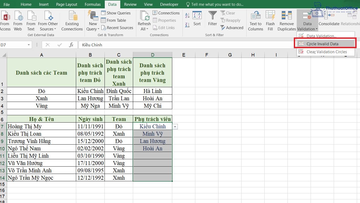 4 cách tạo Drop List trong Excel không hề khó khăn 19 cách tạo Drop List trong Excel
