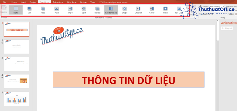 Khám phá những cách chuyển trang trong PowerPoint 11 cách chèn logo vào PowerPoint