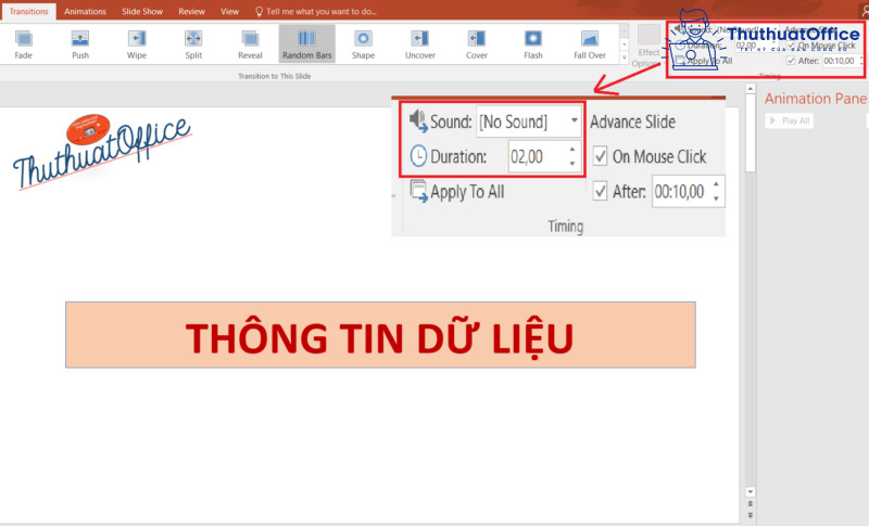Khám phá những cách chuyển trang trong PowerPoint 12 cách chèn logo vào PowerPoint