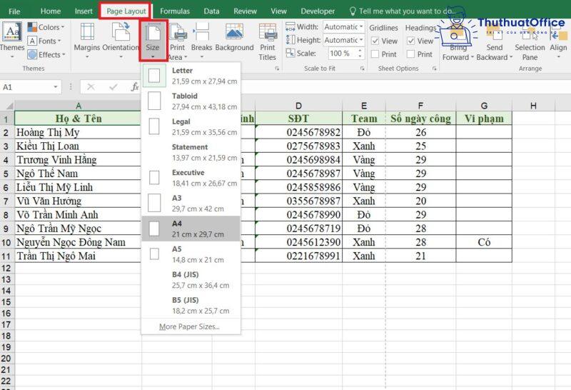Cách căn lề trong Excel siêu dễ 6 Cách căn lề trong Excel