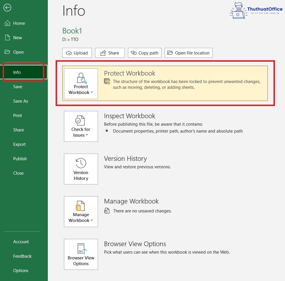 Tất tần tật những cách để khoá file Excel 18 khoá file Excel