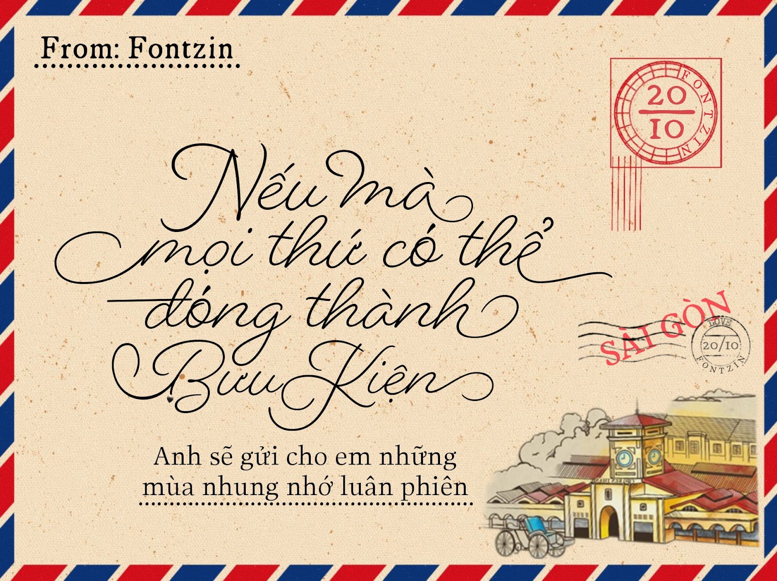 demo-01 Font chữ viết tay việt hóa